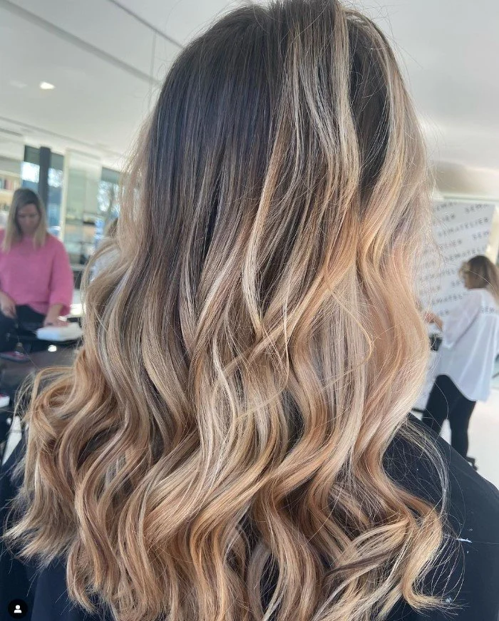 Ombré gradient resultaat — vloeiende kleurovergang bij Sematelier